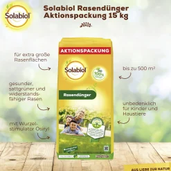 Solabiol Rasendünger Aktionspackung 15 kg