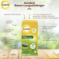 Solabiol Rasen-Langzeitdünger 10 kg