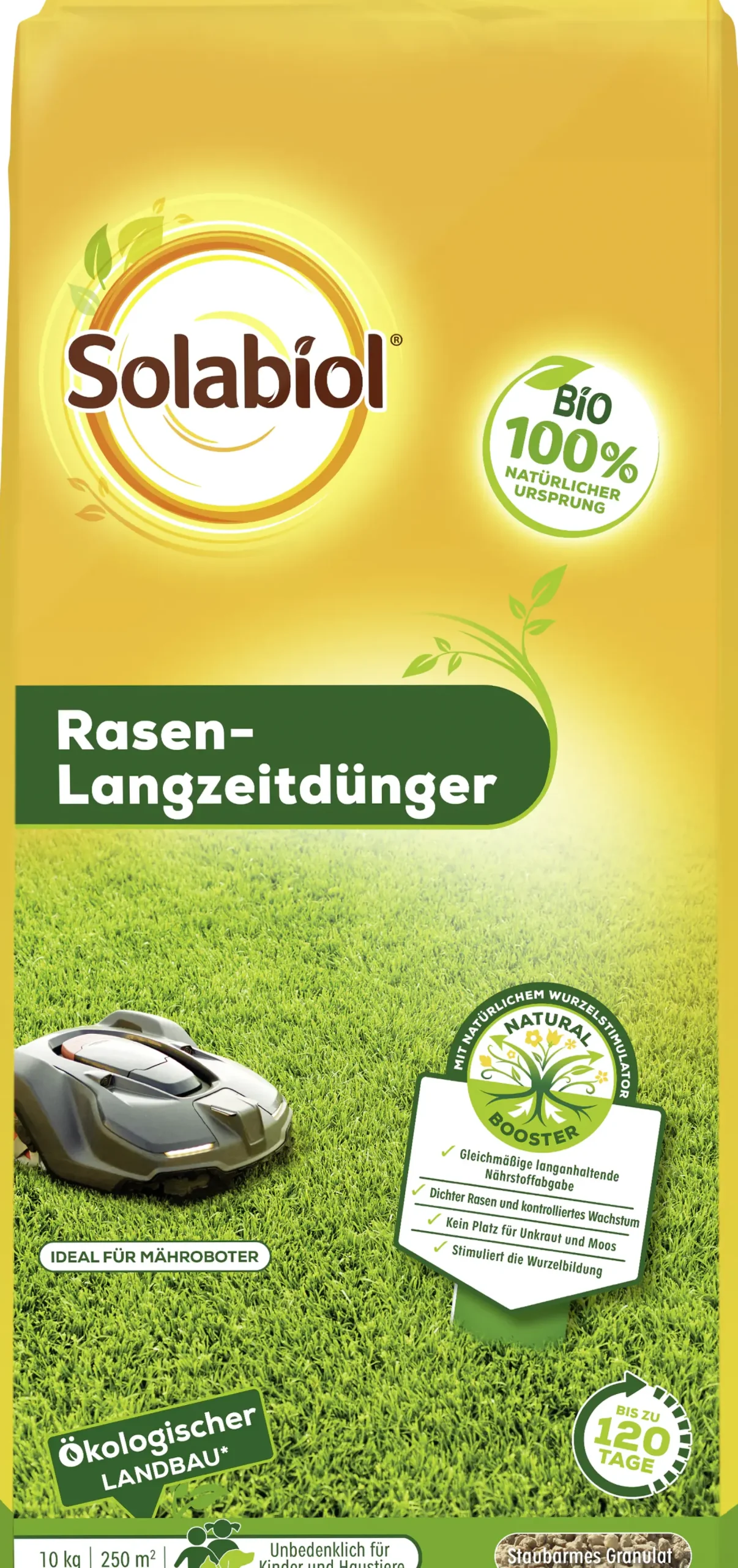 Solabiol Rasen-Langzeitdünger 10 kg