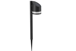 Solar Gehwegleuchte Fyve 28,4 x 12,7 x 9,7 cm schwarz