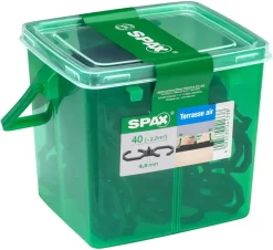 Spax Air-Belüftung 9 x 2,8 x 0,4 cm 40 Stück 4,5 mm Fuge