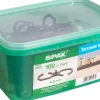 Spax Air-Belüftung 9 x 2,8 x 0,4 cm 100 Stück 4,5 mm Fuge