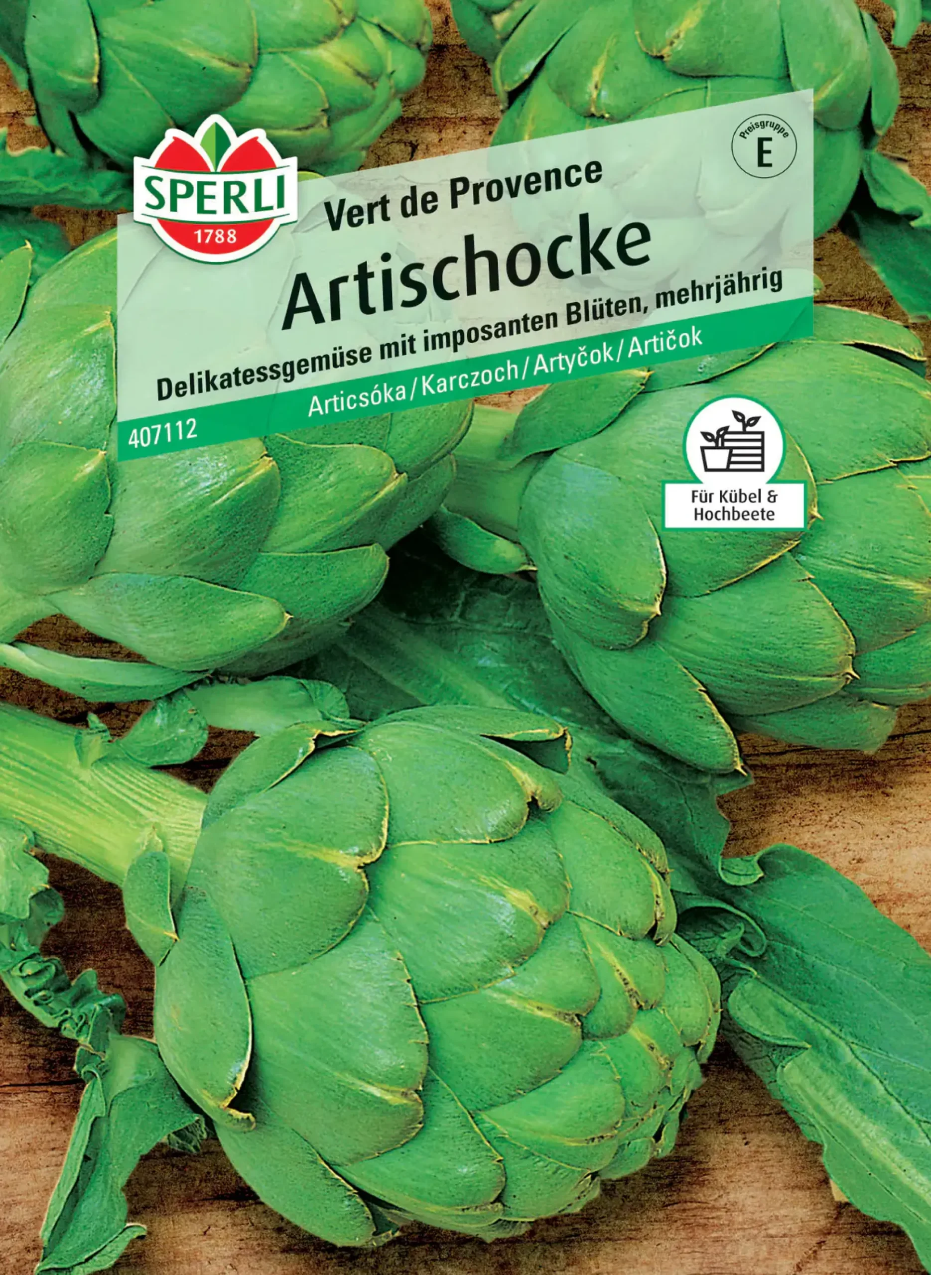 Sperli Artischocke Vert de Provence