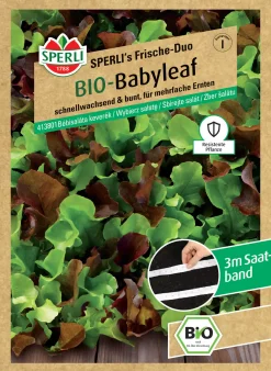 Sperli BIO Babyleafsalat Mischung Saatband