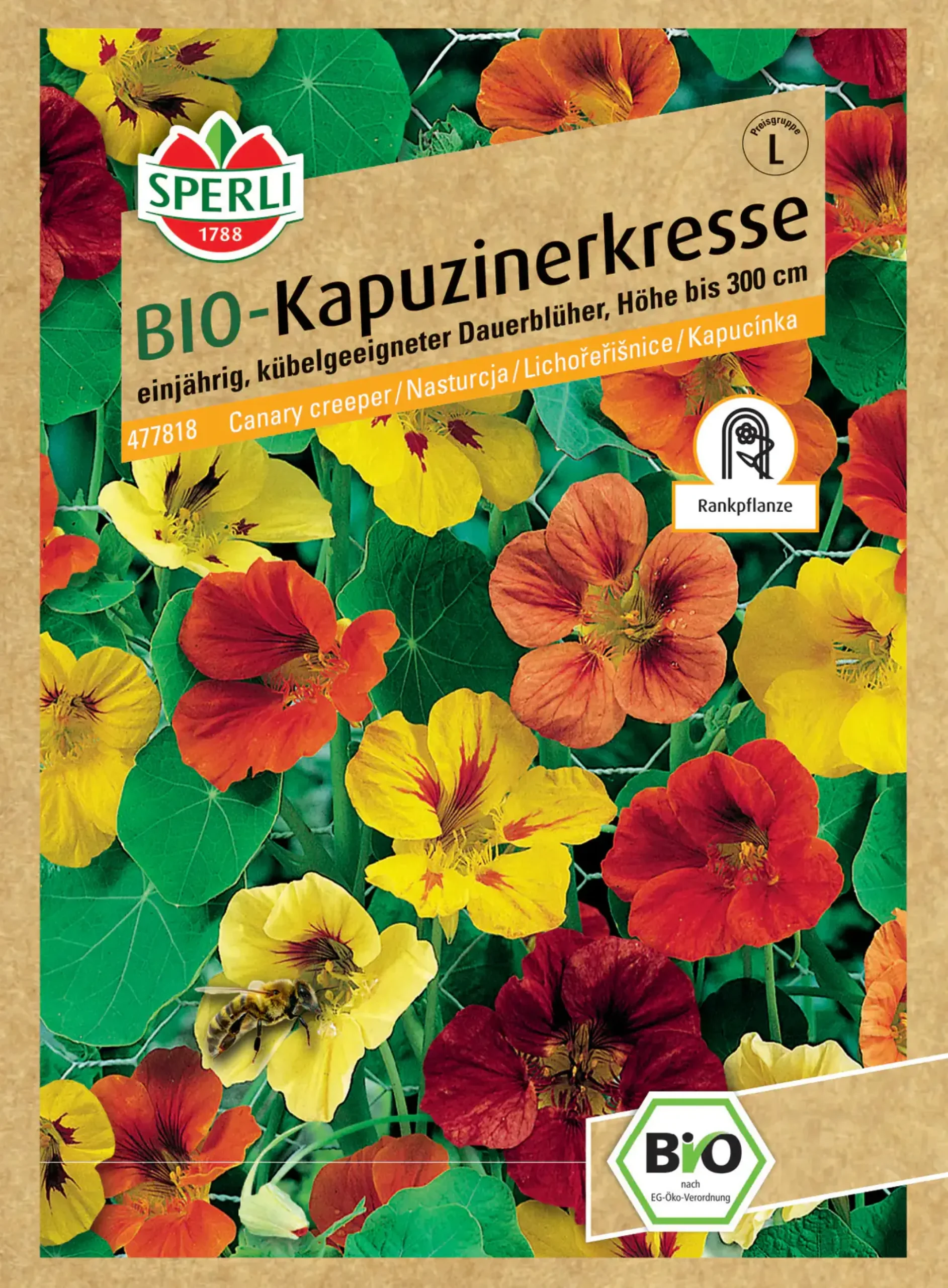 Sperli BIO Kapuzinerkresse