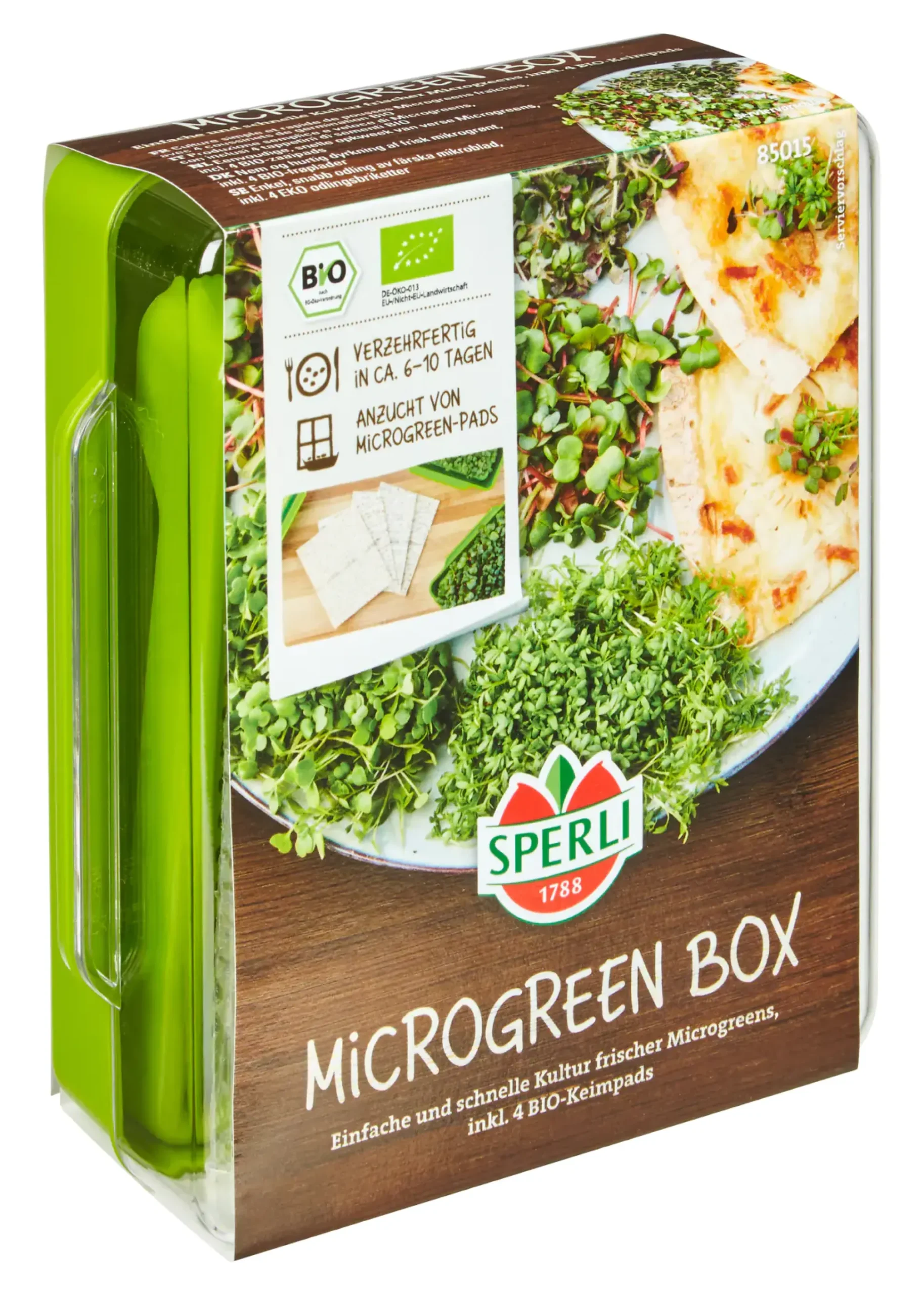 Sperli Bio Microgreen Box Anzuchtset 4 Pads