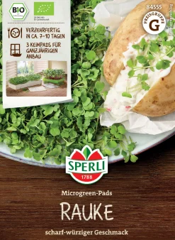Sperli BIO Microgreen-Pads Rauke