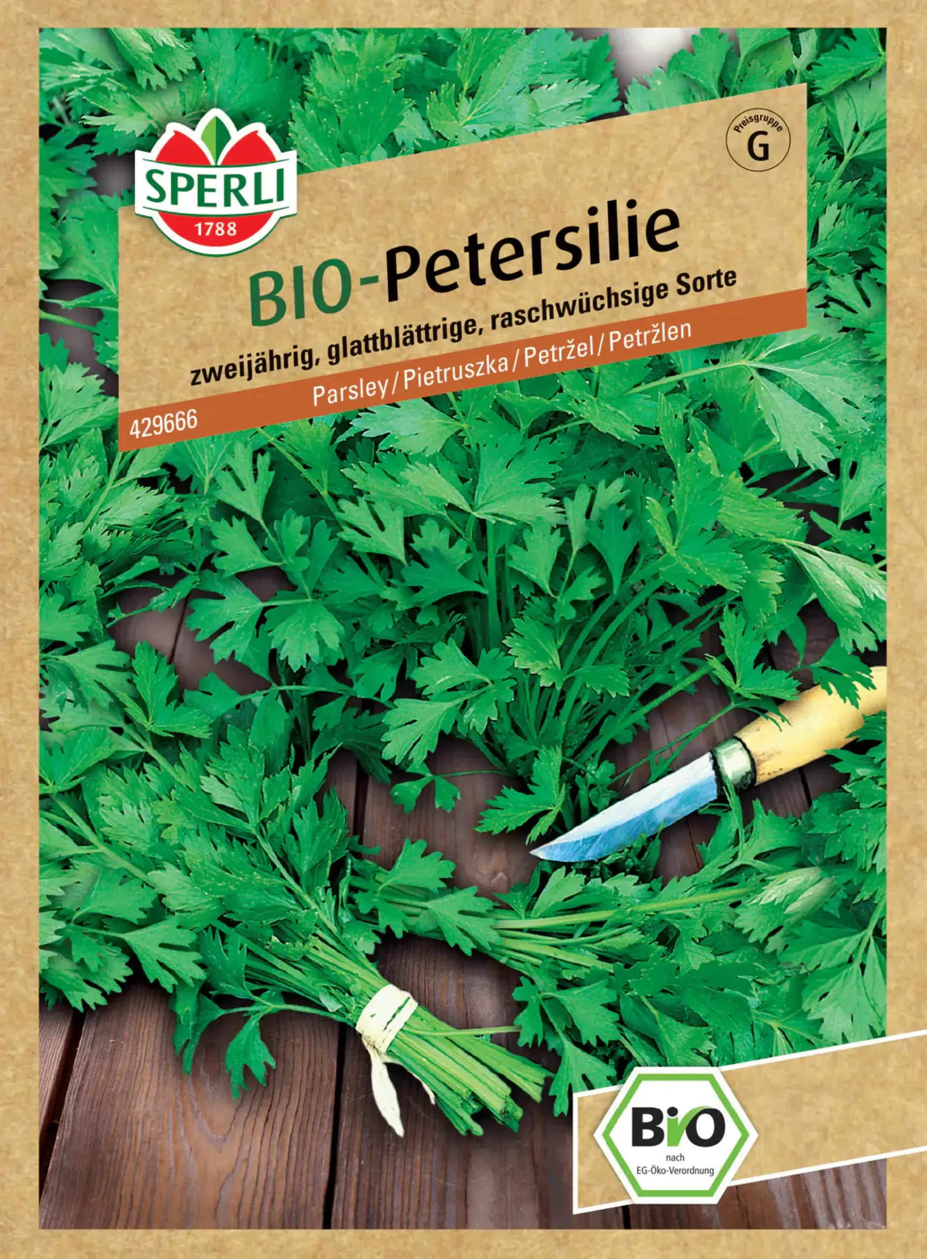 Sperli BIO Petersilie Laica