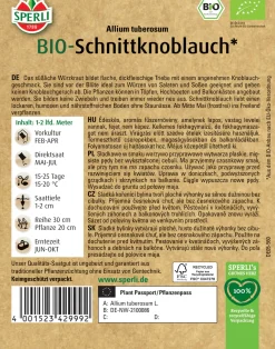 Sperli BIO Schnittknoblauch