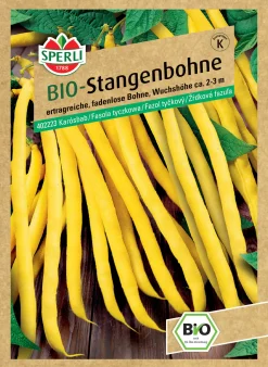 Sperli BIO Stangenbohne gelb