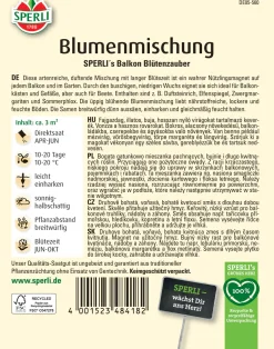 Sperli Blumenmischung SPERLI's Balkon Blütenzauber