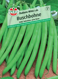 Sperli Buschbohne Dubbele Witte z.dr.