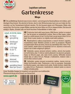 Sperli Gartenkresse Mega MaxiPack 50 g