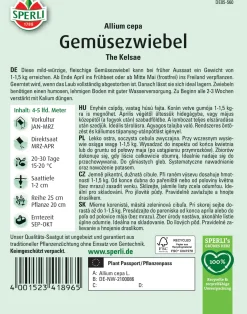 Sperli Gemüsezwiebel The Kelsae