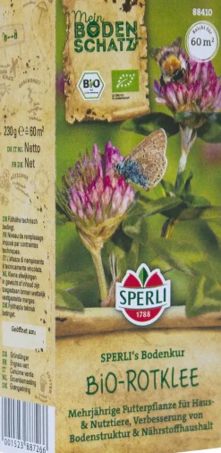 Sperli Saatgut BIO Rotklee Bodenkur für ca. 60 m²