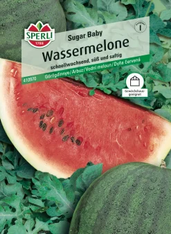 Sperli Saatgut Wassermelonen Sugar Baby für ca. 9 Pflanzen
