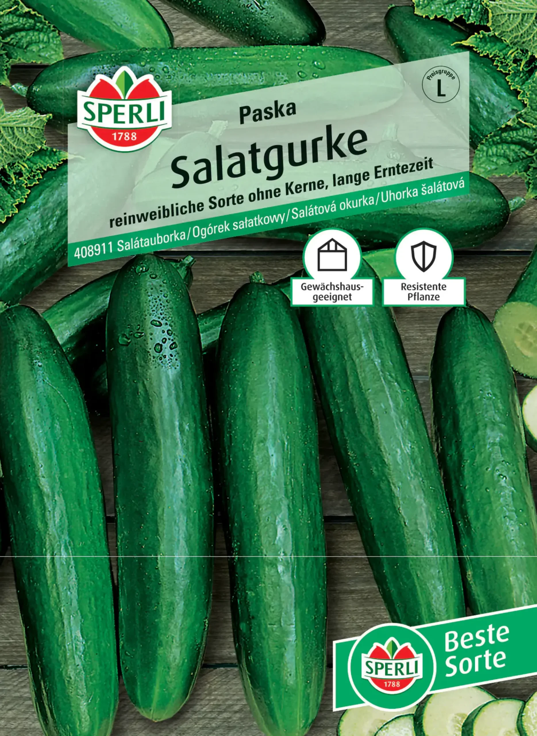 Sperli Salatgurke Paska F1