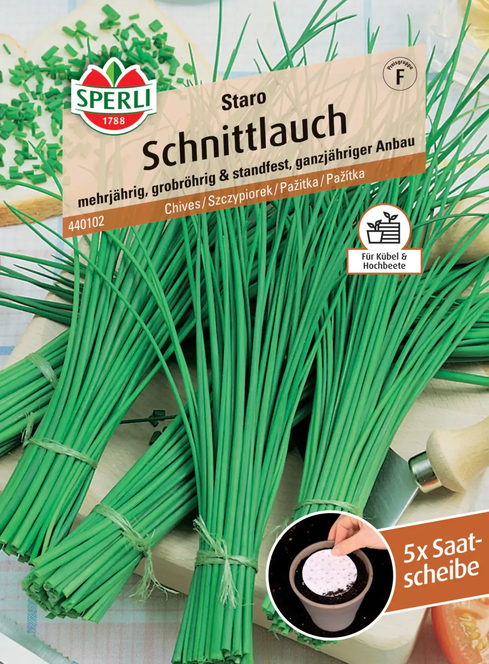 Sperli Schnittlauch Staro Saatscheibe