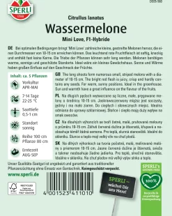 Sperli Wassermelone Mini Love F1