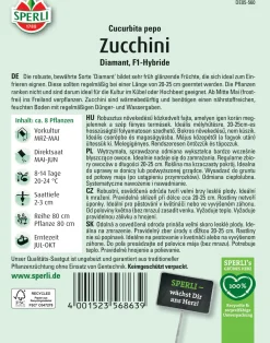 Sperli Zucchini Diamant F1