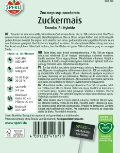Sperli Zuckermais Tatonka F1