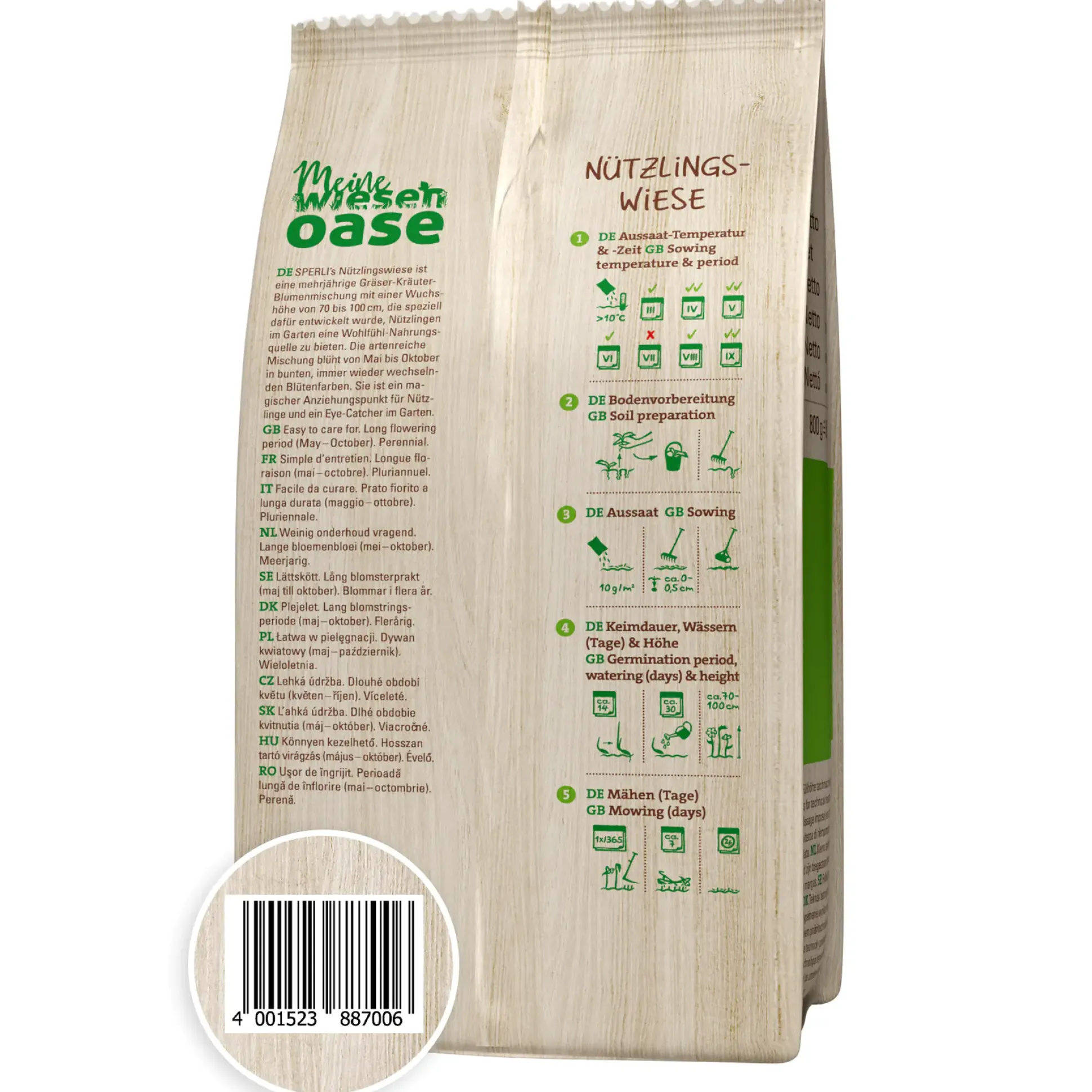 Sperli's Nützlingswiese 800 g