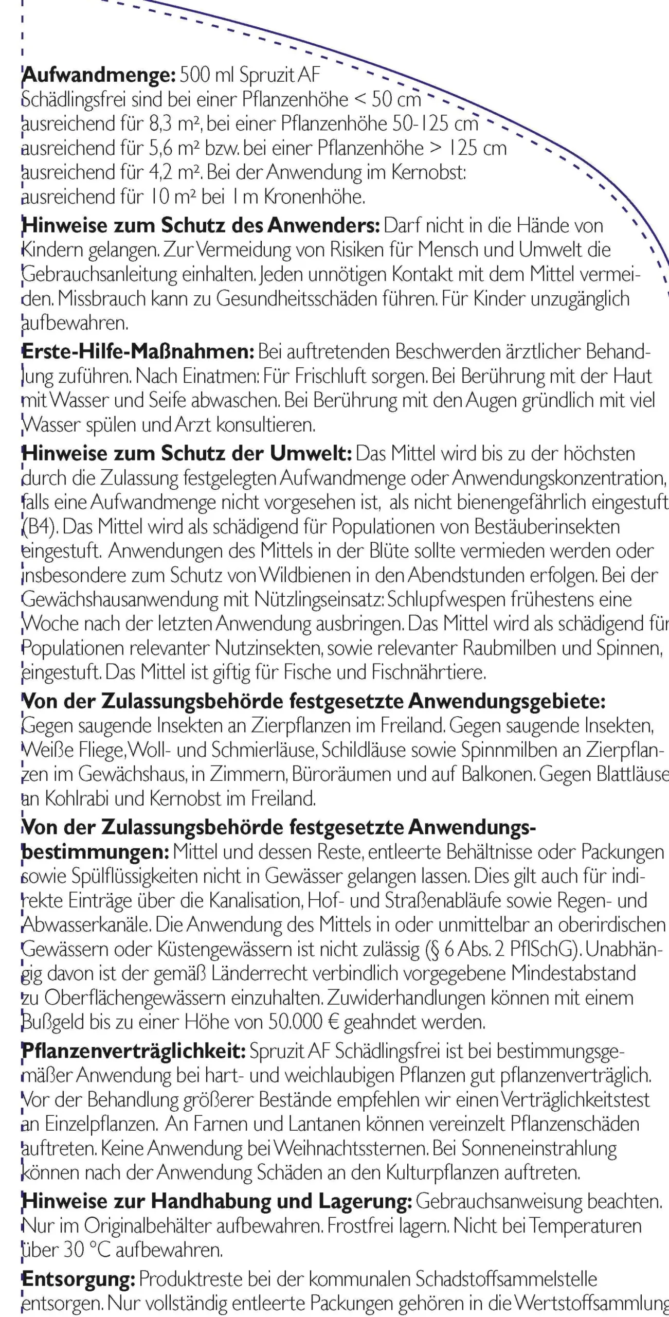 Spruzit AF Schädlingsfrei 500 ml