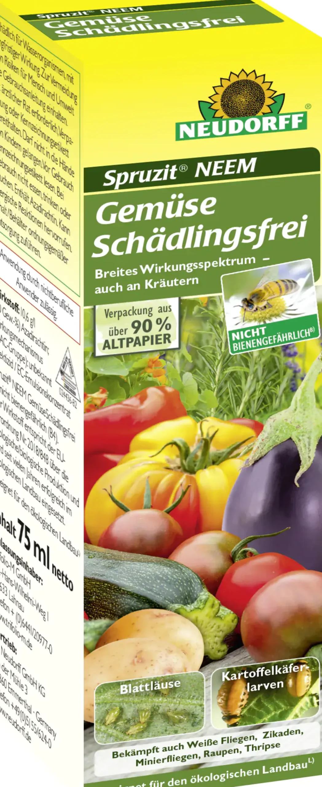 Spruzit NEEM GemüseSchädlingsfrei 75 ml