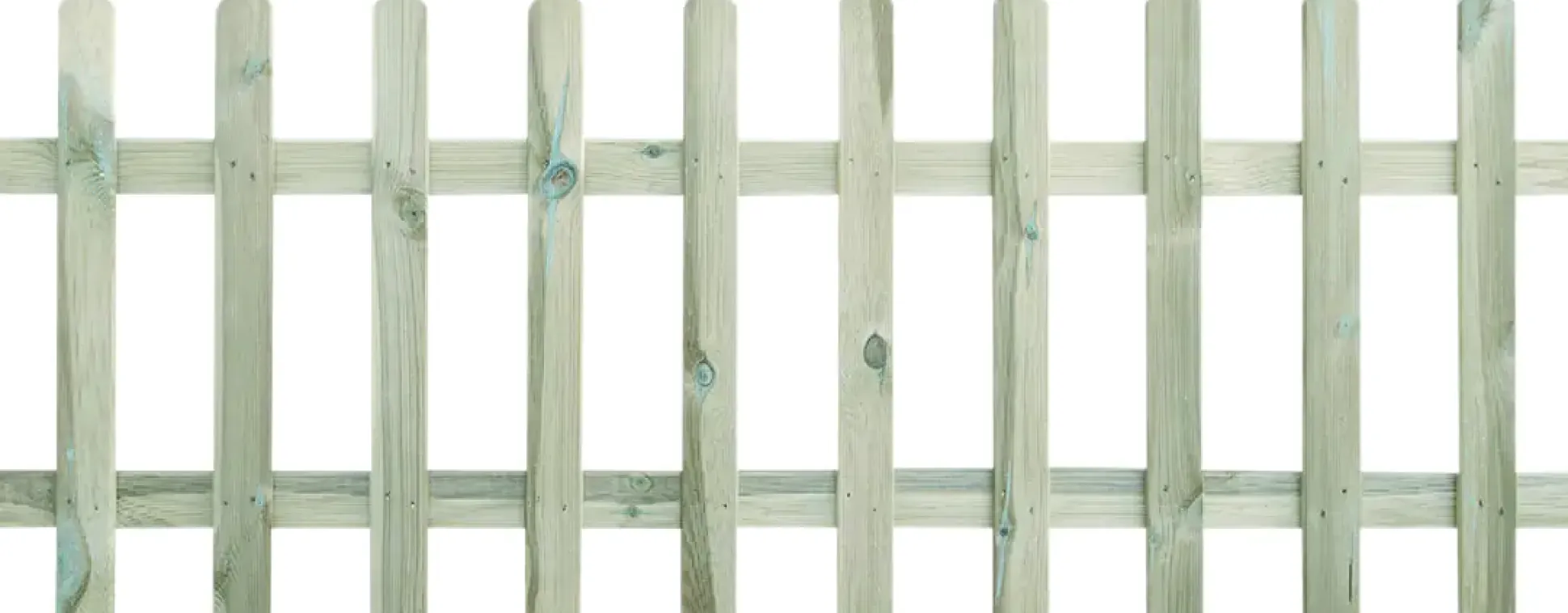 Staketenzaun 180 x 70 cm, kesseldruckimprägniert