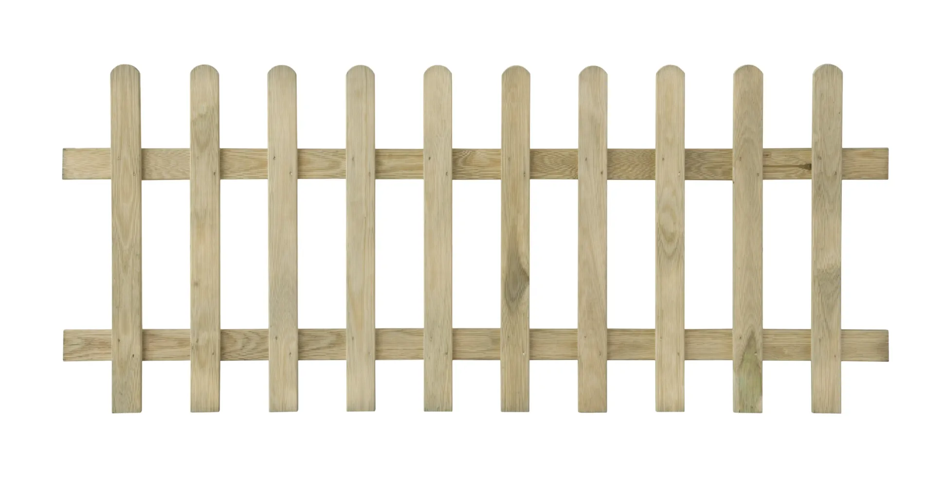 Staketenzaun 180 x 70 cm, kesseldruckimprägniert