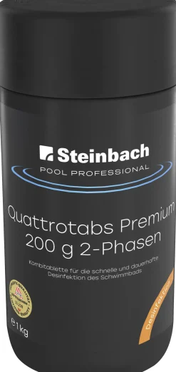 Steinbach Pool Professional Quattrotabs Premium 200 g 2-Phasen 1 kg