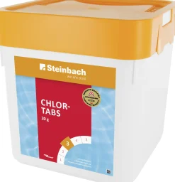 Steinbach Poolpflege Chlortabs 5 kg, 250x 20g Tabletten, Chlorprodukt