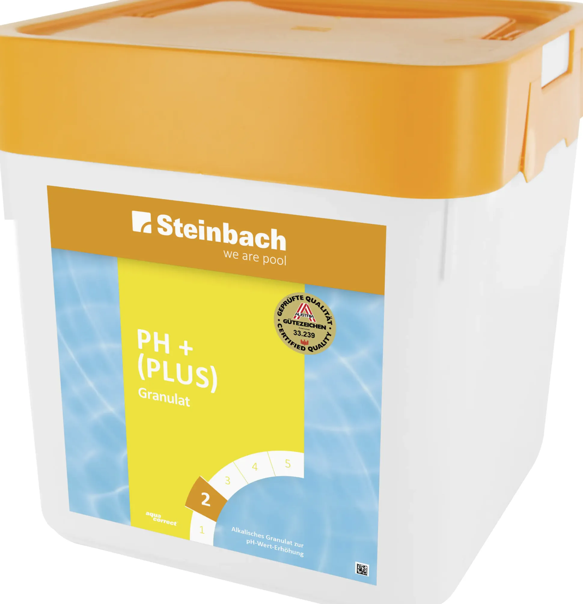 Steinbach Poolpflege pH-Plus Granulat 5 kg, pH-Regulierung