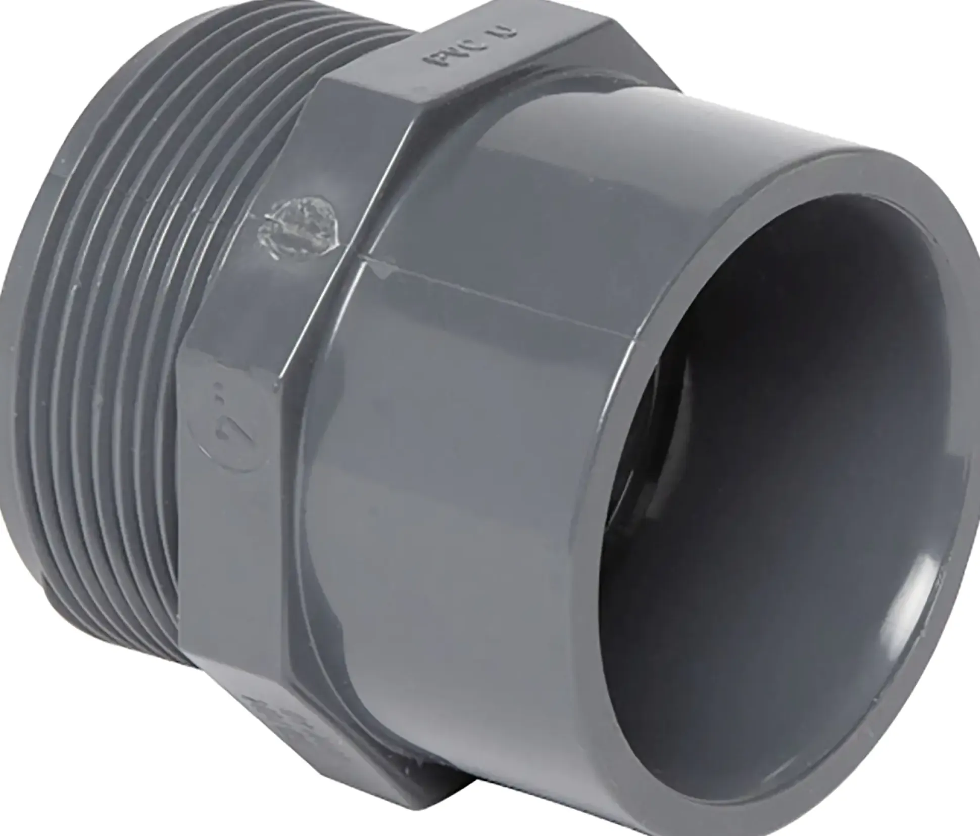 Steinbach PVC Übergangsmuffennippel PN 10 D (DI) 50 (40) AG 2