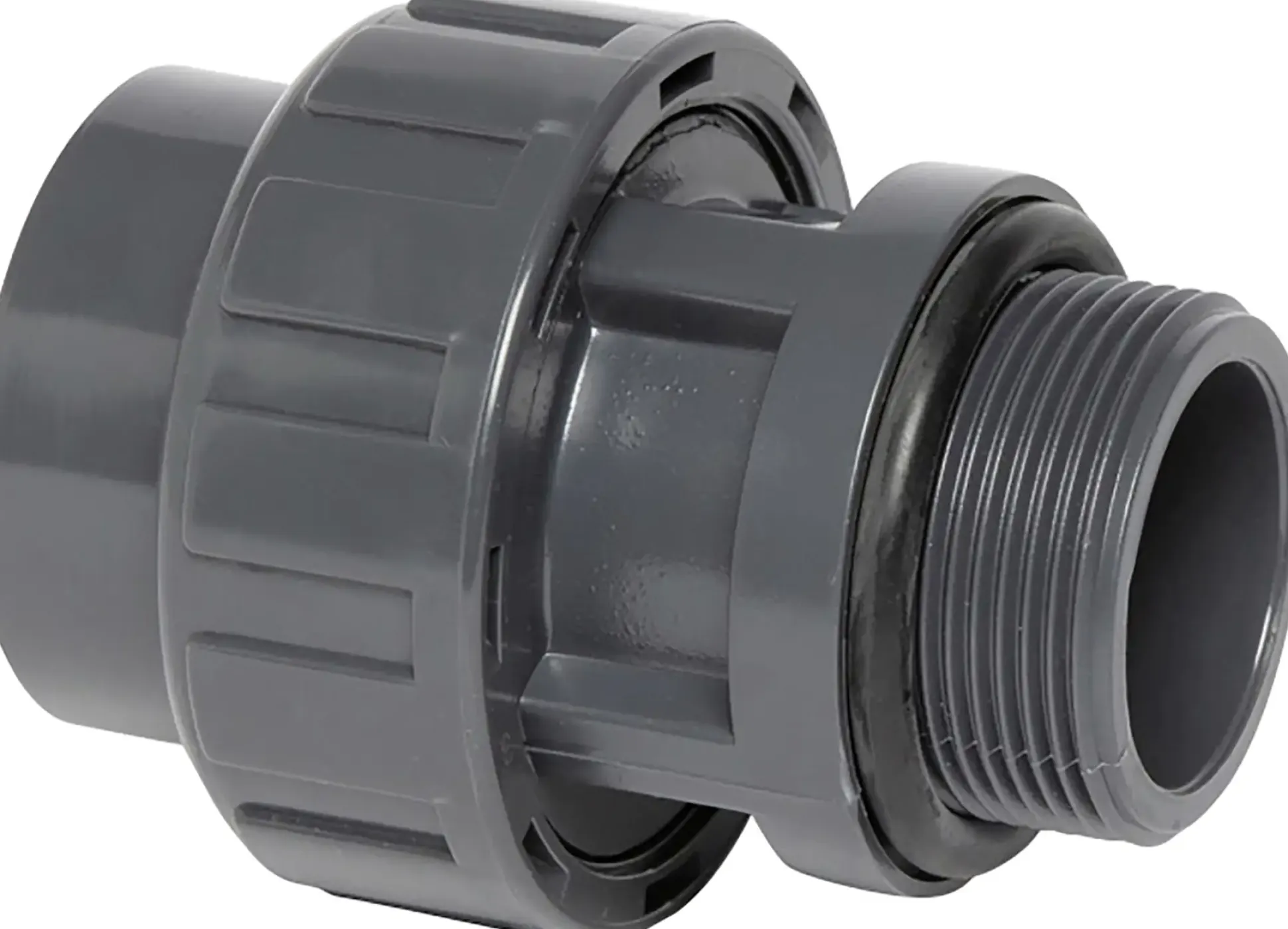 Steinbach PVC Übergangsverschraubung PN 10 D 50 / AG 1 1/2 O-Ring