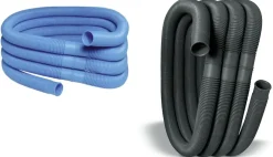 Steinbach Schwimmbadschlauch Ø 38 mm, Fixlänge 6 m, blau/grau