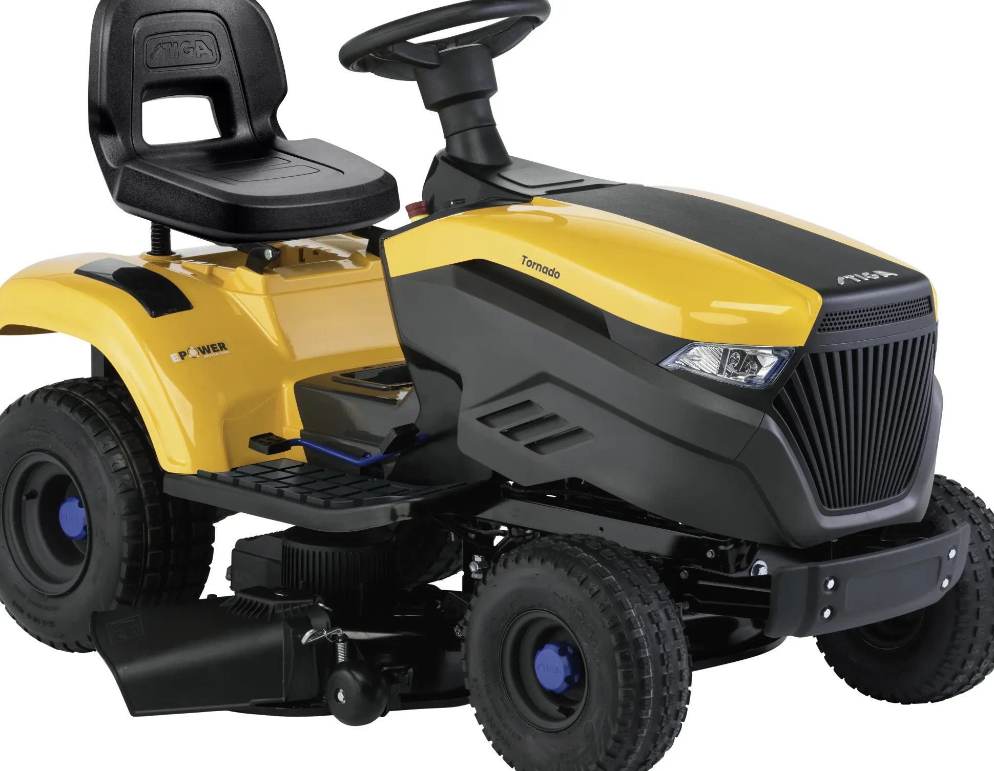 Stiga Akku Rasentraktor Tornado 598e, 48 V, 98 cm Schnittbreite