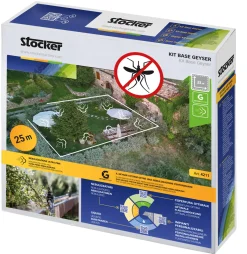 Stocker Geyser Zubehör-Set Kit Base 25 m ø 6 mm