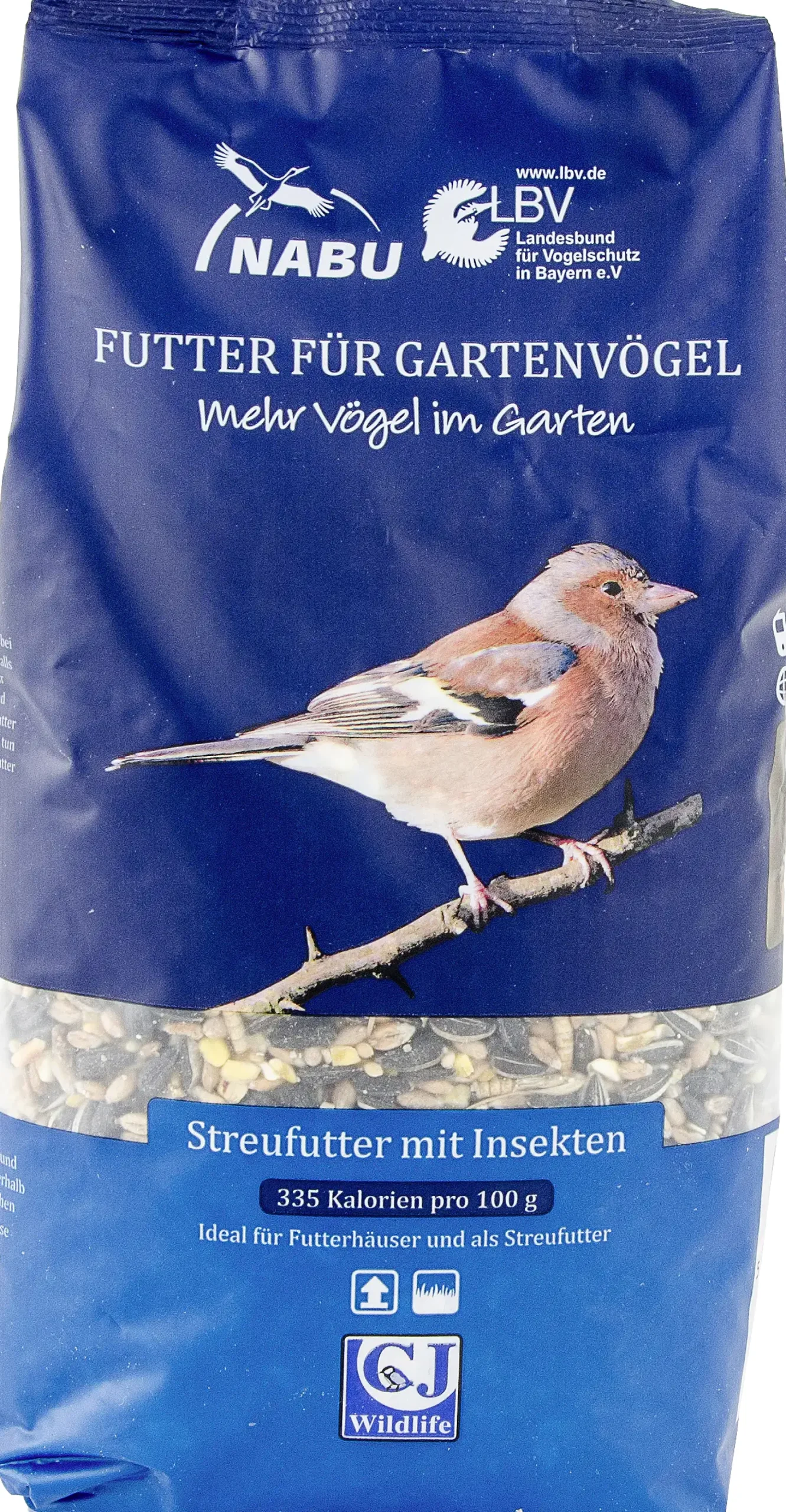 Streufutter mit Insekten 1 kg