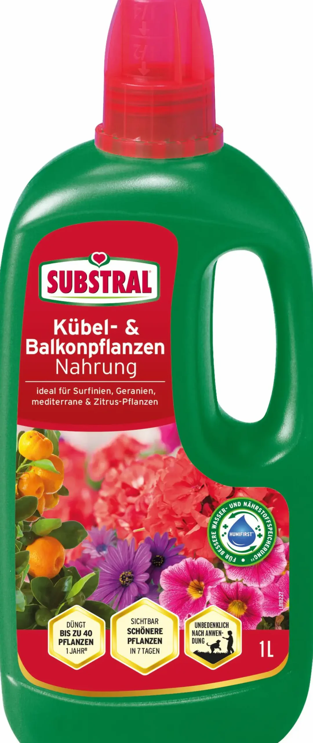Substral Balkon & Kübelpflanzen Nahrung 1 L