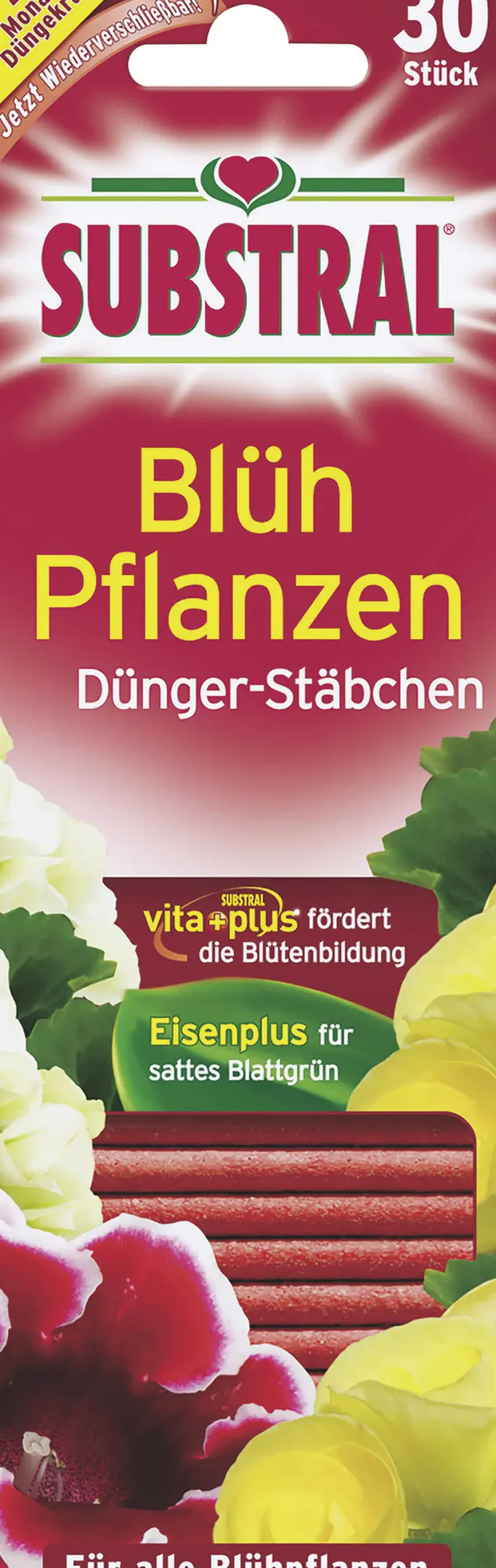 Substral Blühpflanzen Düngestäbchen 30 Stück
