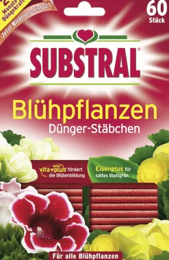 Substral Dünger-Stäbchen für Blühpflanzen 60 Stück