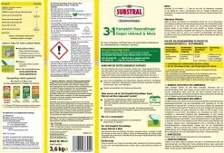 Substral 3in1 Komplettrasendünger für 400 m² 14 kg