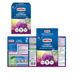 Substral Langzeit Depotdünger Rhododendren und Hortensien 750 g