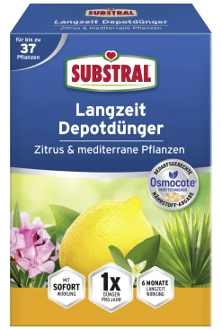 Substral Langzeit Depotdünger Zitrus & mediterrane Pflanzen 750 g