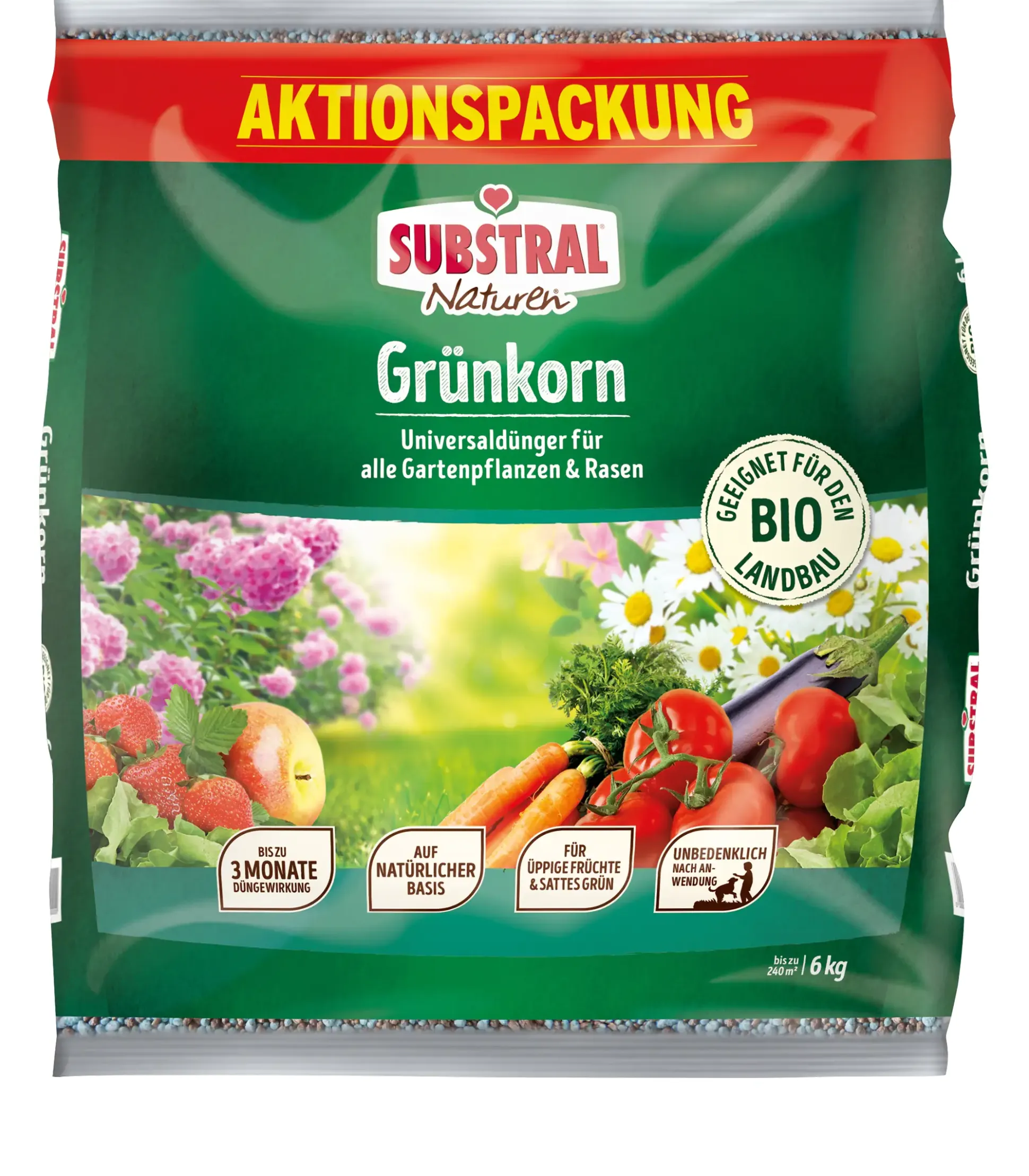 Substral Naturen Grünkorn Bio 6 kg