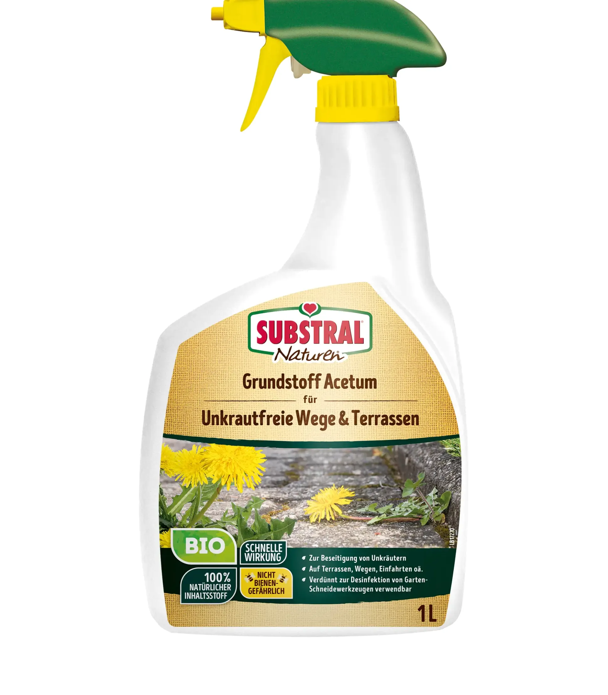 Substral Naturen Grundstoff Acetum Bio Unkrautfrei 1 L