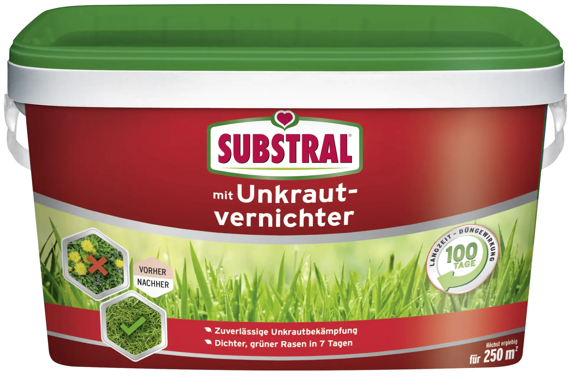 Substral Rasendünger mit Unkrautvernichter für 250 m² 5 kg