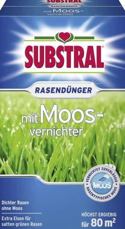 Substral Rasendünger plus Moosvernichter 2,8 kg