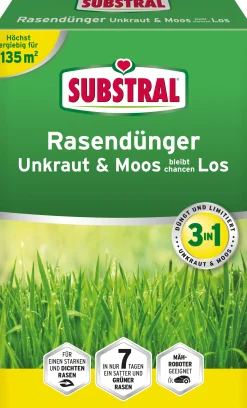 Substral Rasendünger Unkraut und Moos bleibt chancenLos 4 kg